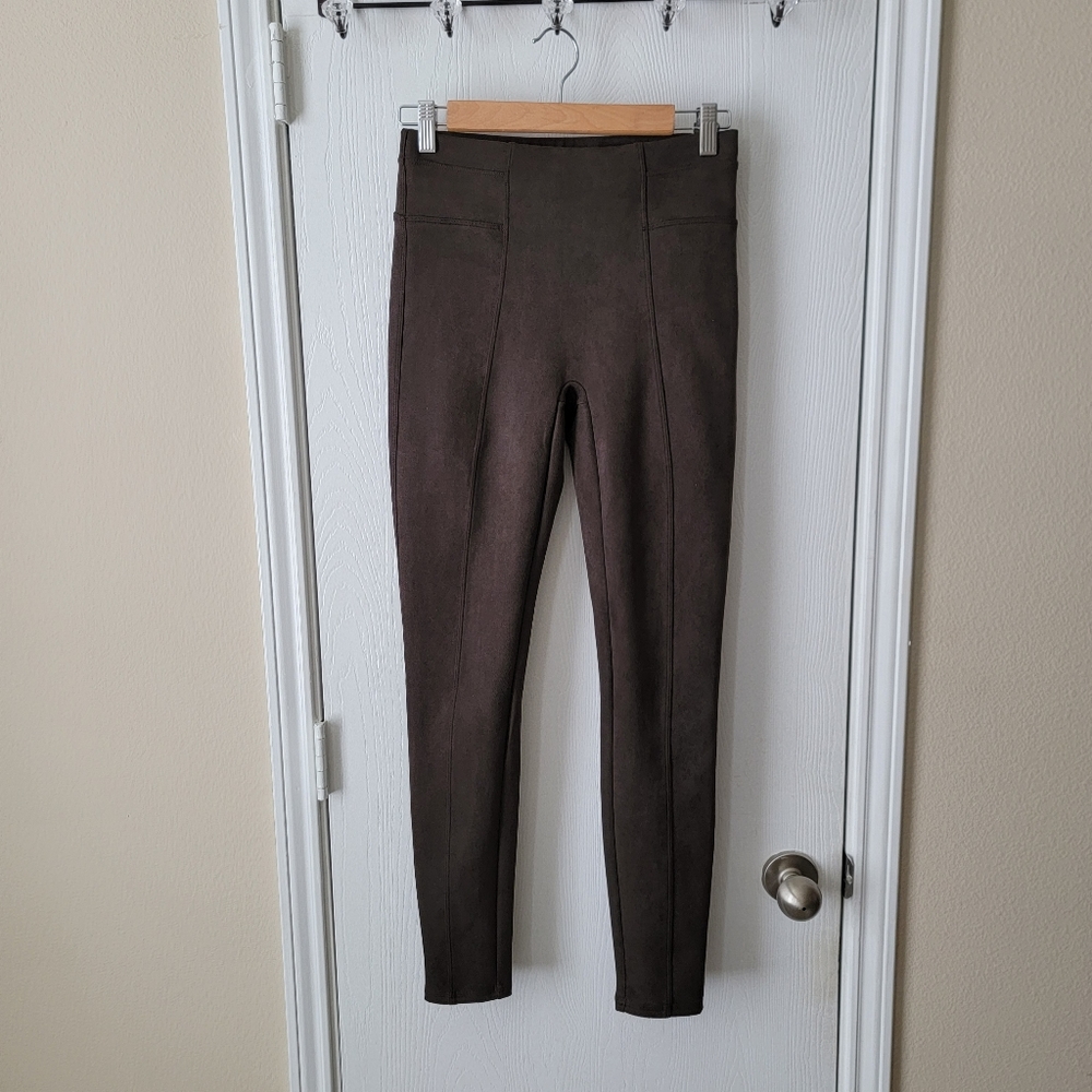 Spanx Faux Suede Leggings